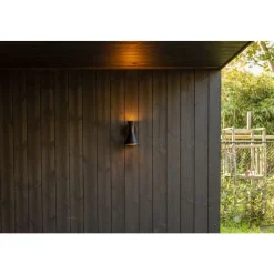 Lutec BRUND Wandlamp Mat Zwart GU10 30W Best