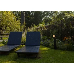 Lutec CUBA Tuinpaal Mat zwart LED 12,2W Outlet