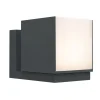 Lutec CUBA Wandlamp Donkergrijs LED 12,2W Online