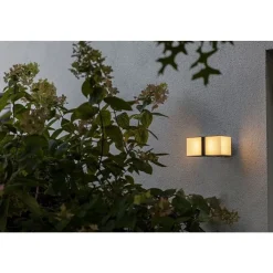 Lutec CUBA Wandlamp Mat zwart LED 24,4W