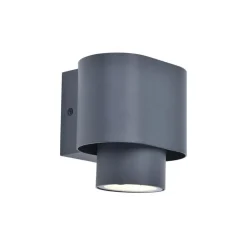 Lutec CYPRES Wandlamp Donkergrijs  GU10 Max.7W Outlet
