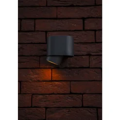 Lutec CYPRES Wandlamp Donkergrijs  GU10 Max.7W Outlet