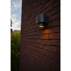 Lutec CYPRES Wandlamp Donkergrijs  GU10 Max.7W Outlet