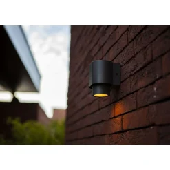 Lutec CYPRES Wandlamp Donkergrijs  GU10 Max.7W Outlet