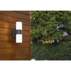 Lutec CYRA Wandlamp Donkergrijs LED 16,1W Discount