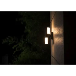 Lutec CYRA Wandlamp Donkergrijs LED 16,1W Discount