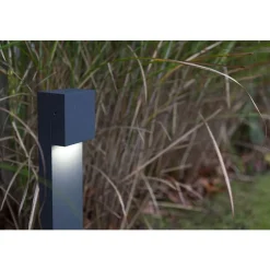 Lutec GEMINI Tuinpaal Donkergrijs LED 9,5W