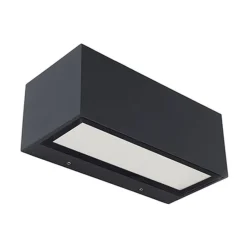 Lutec GEMINI Wandlamp Donkergrijs LED 21W Online