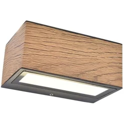 Lutec GEMINI Wandlamp Donkergrijs LED 10,5W Online