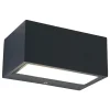 Lutec GEMINI Wandlamp Donkergrijs LED 10,5W Sale