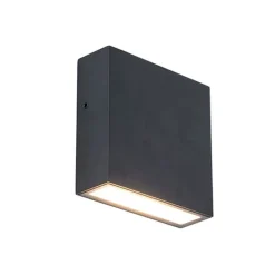 Lutec GEMINI Wandlamp Mat zwart LED 9,5W