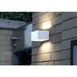 Lutec GEMINI Wandlamp Mat wit LED 10,5W