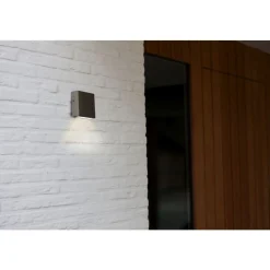 Lutec GEMINI Wandlamp Roestvrij staal LED 9,5W Discount