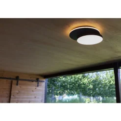 Lutec GOLETA Wand / plafondlamp Zwart LED 24W Clearance