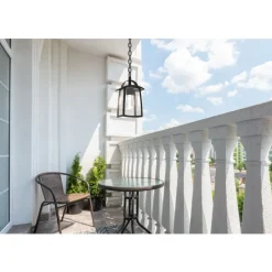 Lutec KELSEY Plafondlamp Mat Zwart E27 40W Hot