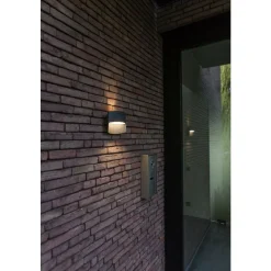 Lutec LOTUS Wandlamp Donkergrijs LED 11W Sale