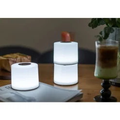 Lutec NOMA Tafellamp Wit LED 4,6W Hot