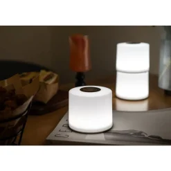 Lutec NOMA Tafellamp Wit LED 4,6W Hot