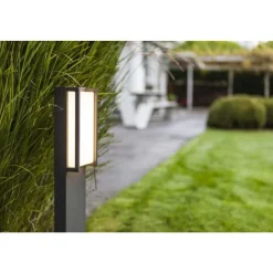 Lutec QUBO Tuinpaal Donkergrijs LED 17,3W Sale