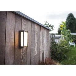 Lutec QUBO Wandlamp Donkergrijs LED 17,3W Discount