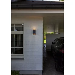 Lutec RIDGE Wandlamp Donkergrijs GU10 25W Best