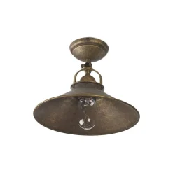 Marckdael BILIARDO INDOOR CEILING LIGHT 3018/PL25 ANTIQUE BRASS 1*E27 + META Best