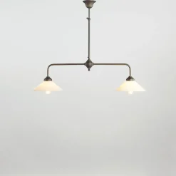 Marckdael BILIARDO INDOOR 0187/2F DARK BRONZE 2*E27 + GLASS V06-25 Hot