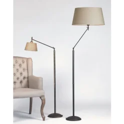 Marckdael BILIARDO INDOOR FLOOR LAMP 1119 DARK BRONZE H155 1*E27 Best