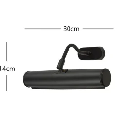 Marckdael BILIARDO INDOOR WALL LIGHT 0011 DARK BRONZE 2*E27 DIAM 30 Hot