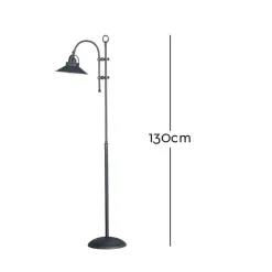 Marckdael BILIARDO INDOOR FLOOR LAMP 1120 ANTIQUE BRASS H130 1*E27 + METAL S Discount
