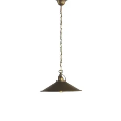 Marckdael BILIARDO INDOOR SUSPENSION 3018/S1 ANTIQUE BRASS 1*E27 + METAL SHE Hot