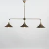 Marckdael BILIARDO INDOOR 0187/3F ANTIQUE BRASS 3*E27 + METAL SHELL Discount
