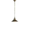 Marckdael BILIARDO INDOOR SUSPENSION 3018/S1 ANTIQUE BRASS 1*E27 + METAL SHE Clearance