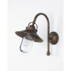 Marckdael BILIARDO OUTDOOR  WALL LIGHT 3018/A1 ANTIQUE BRASS 1*E27