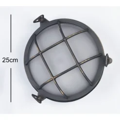 Marckdael BILIARDO OUTDOOR  STABLE LAMP 0058 ANTIQUE BRASS 1*E27 ROUND Discount