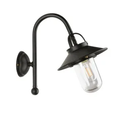 Marckdael BILIARDO OUTDOOR  WALL LIGHT 3018/A1 BLACK 1*E27 DIA 20 Best