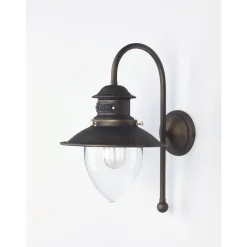 Marckdael BILIARDO OUTDOOR WALL LIGHT MARITIME AL 17 DARK BRONZE 1*E2 Outlet