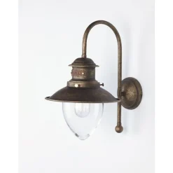 Marckdael BILIARDO OUTDOOR WALL LIGHT MARITIME AL 17 ANTIQUE BRASS 1*