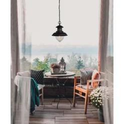 Marckdael BILIARDO OUTDOOR MARITIME AL15 DARK BRONZE 1*E27 DIAM30 Hot