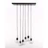 Marckdael CEILING LAMP 4080-PL6 RECTANGLE BLACK 80 X 40CM 6* New