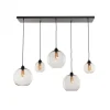 Marckdael CEILING LAMP 1588-PL5 RECTANGLE BLACK 5*E27 FOR GL Online