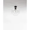 Marckdael CEILING LAMP 1606-PL1 DIAM 8 NERO 1*E27 FOR GLASS New