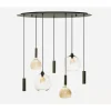 Marckdael LISBOA CEILINGLAMP 1012 SERIE BASE 120*35CM 2*E27 2*GLASS Discount