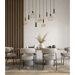 Marckdael LISBOA CEILINGLAMP 1012 SERIE BASE 120*35CM 2*E27 2*GLASS Discount