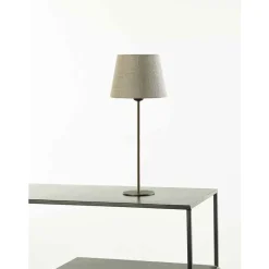 Marckdael LISBOA TABLE LAMP 2806-L1 ROUND H40 BASE DIA12 BRONZO 1*E Hot
