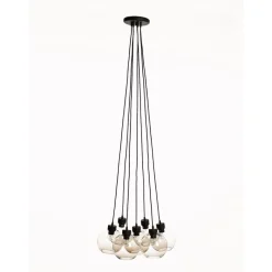 Marckdael NANTUCKET SUSPENSION 3409-S7 RUST + TISSUE BLACK 7*E27 Discount