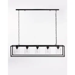 Marckdael RETTANGOLO SUSPENSION 3408-T5 RUST 5*E27 Discount