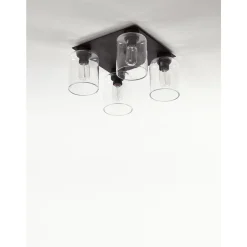 Marckdael SANTA MONICA CEILING LAMP 3410-PL4 SQUARE RUST 4*E27 Online