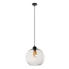 Marckdael SUSPENSION 1588-S1-BLACK WITH BASE 1*E27 FOR GLASS Outlet