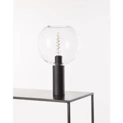 Marckdael TABLELAMP 1308-L1-LARGE-GL-NERO FOR GLASS 1*E27 Best